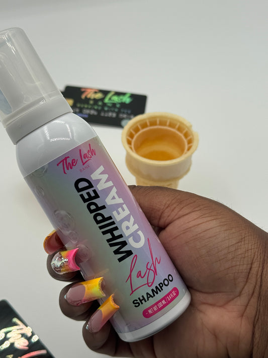 Whipped Cream Lash Cleaner
