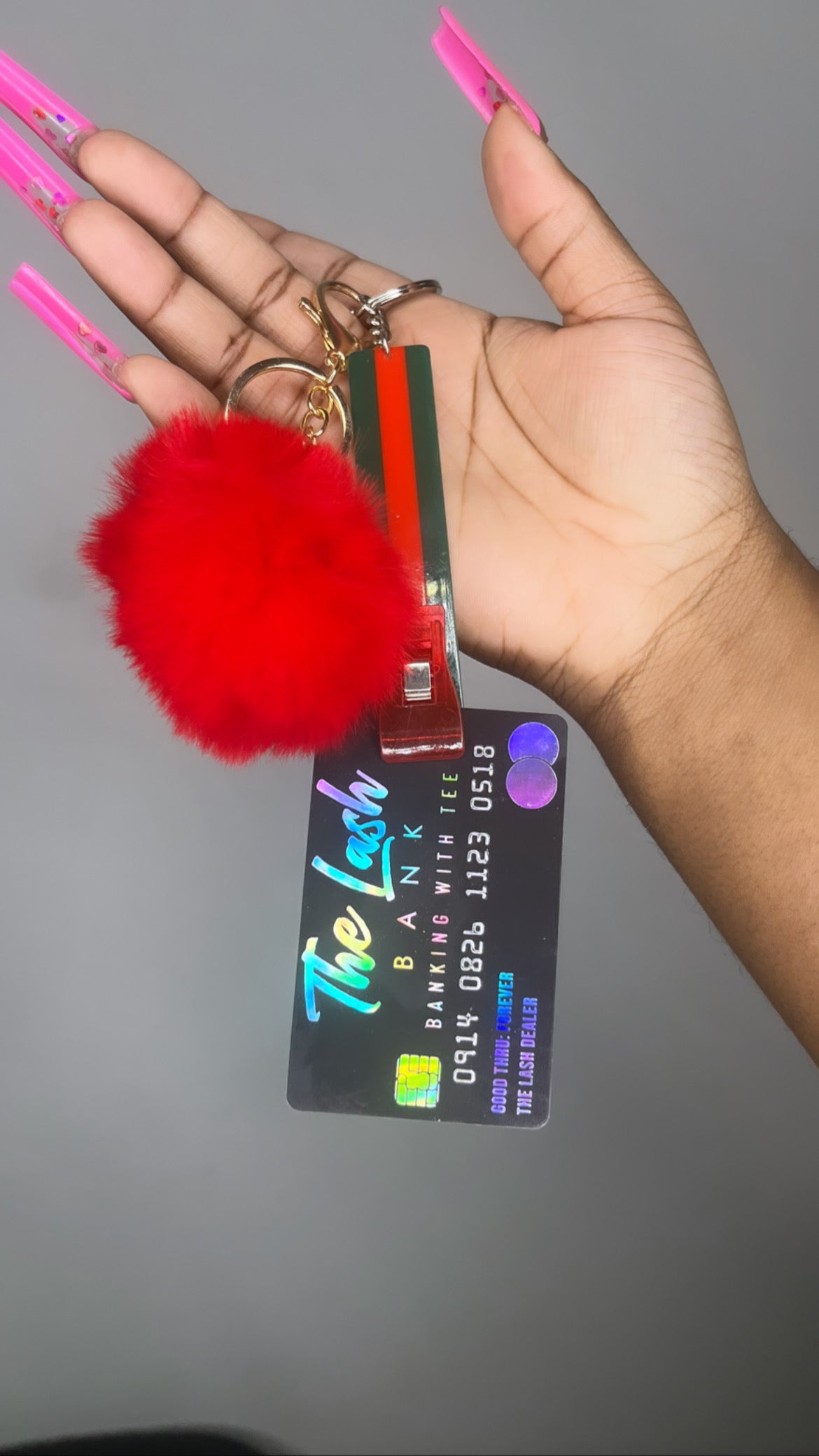 Card Grabber W| Pom Pom Ball