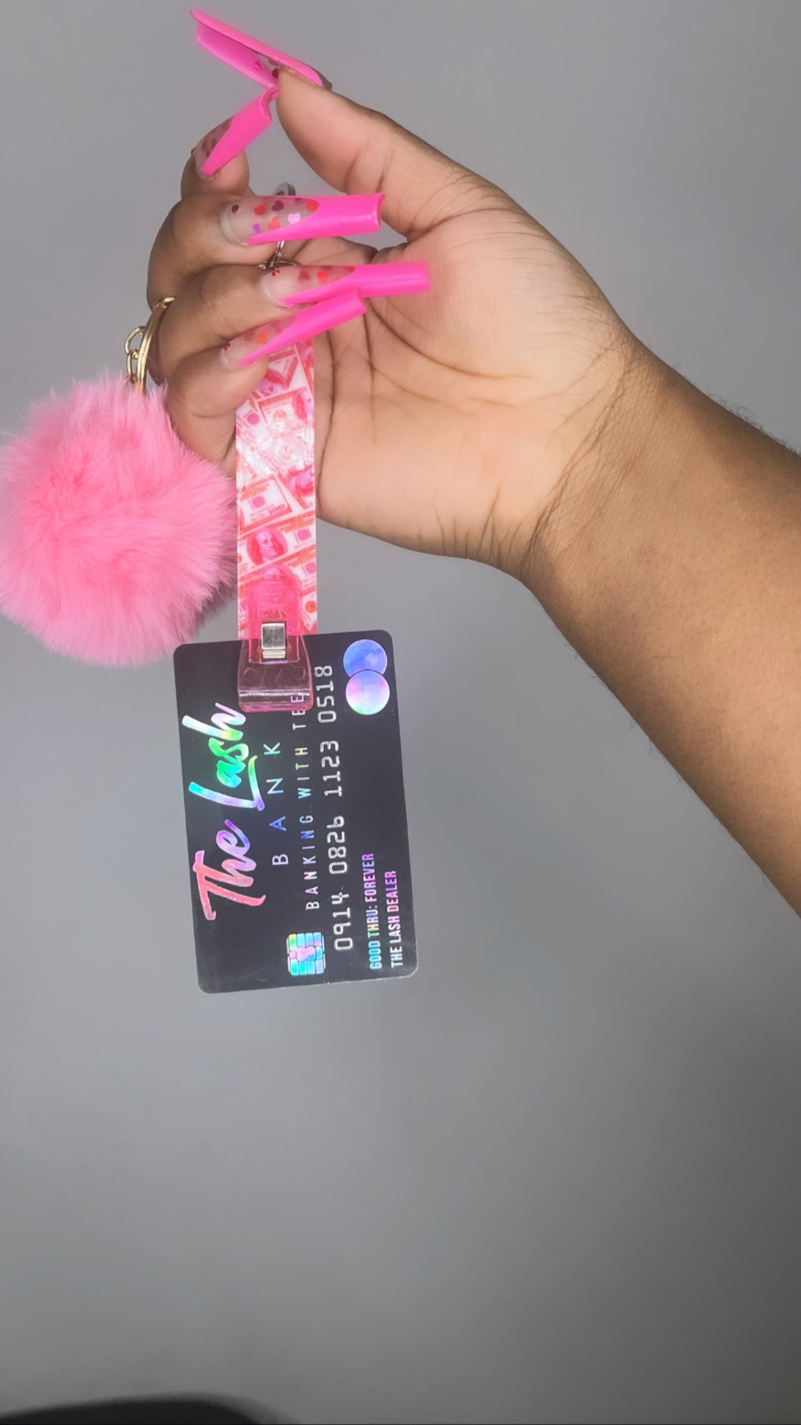 Card Grabber W| Pom Pom Ball