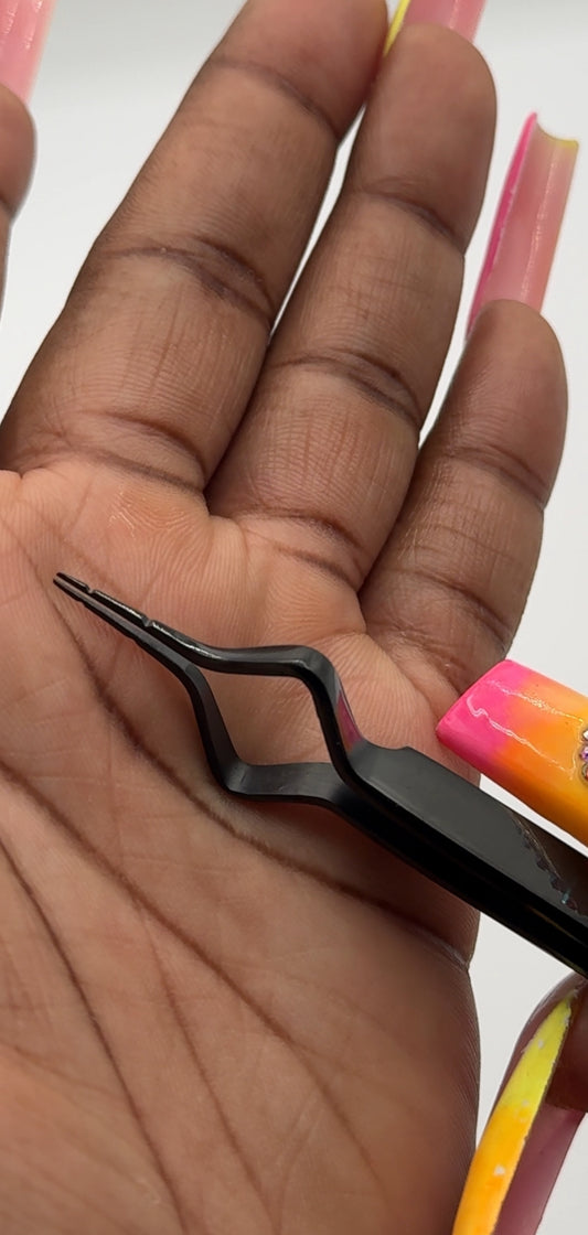Curvy Bottom Isolation Tweezers