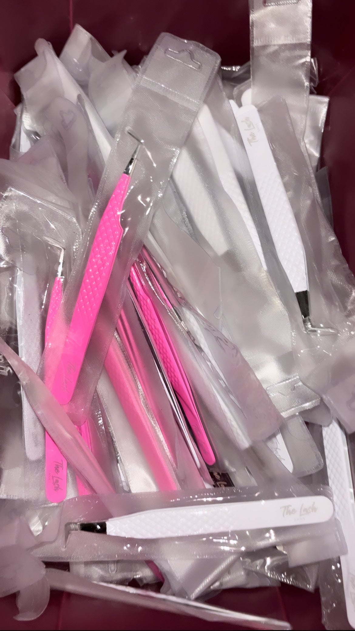 Defective Fiber Tip Tweezers